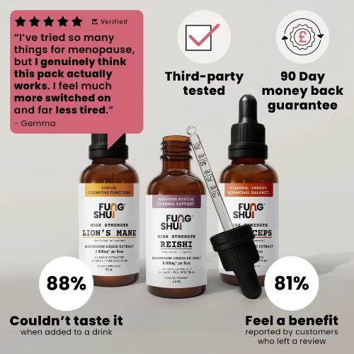 FungShui - Women 40+ Pack Premium Mushroom Tincture Liquid Extracts — image 5