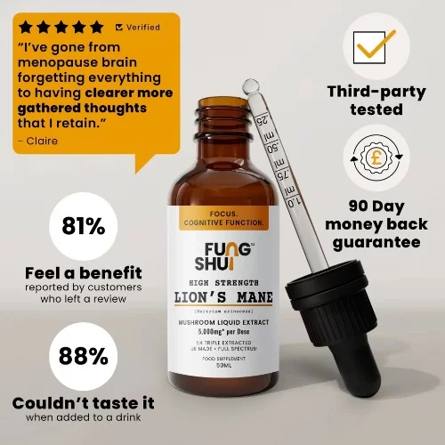 FungShui - High Strength Lions Mane Mushroom Tincture Liquid Extract — image 2
