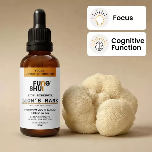 FungShui - High Strength Lions Mane Mushroom Tincture Liquid Extract