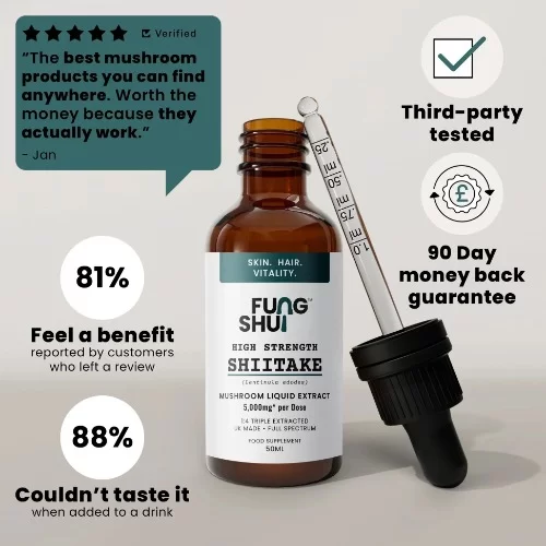  FungShui - High Strength Shiitake Premium Mushroom Tincture Liquid Extract — image 2